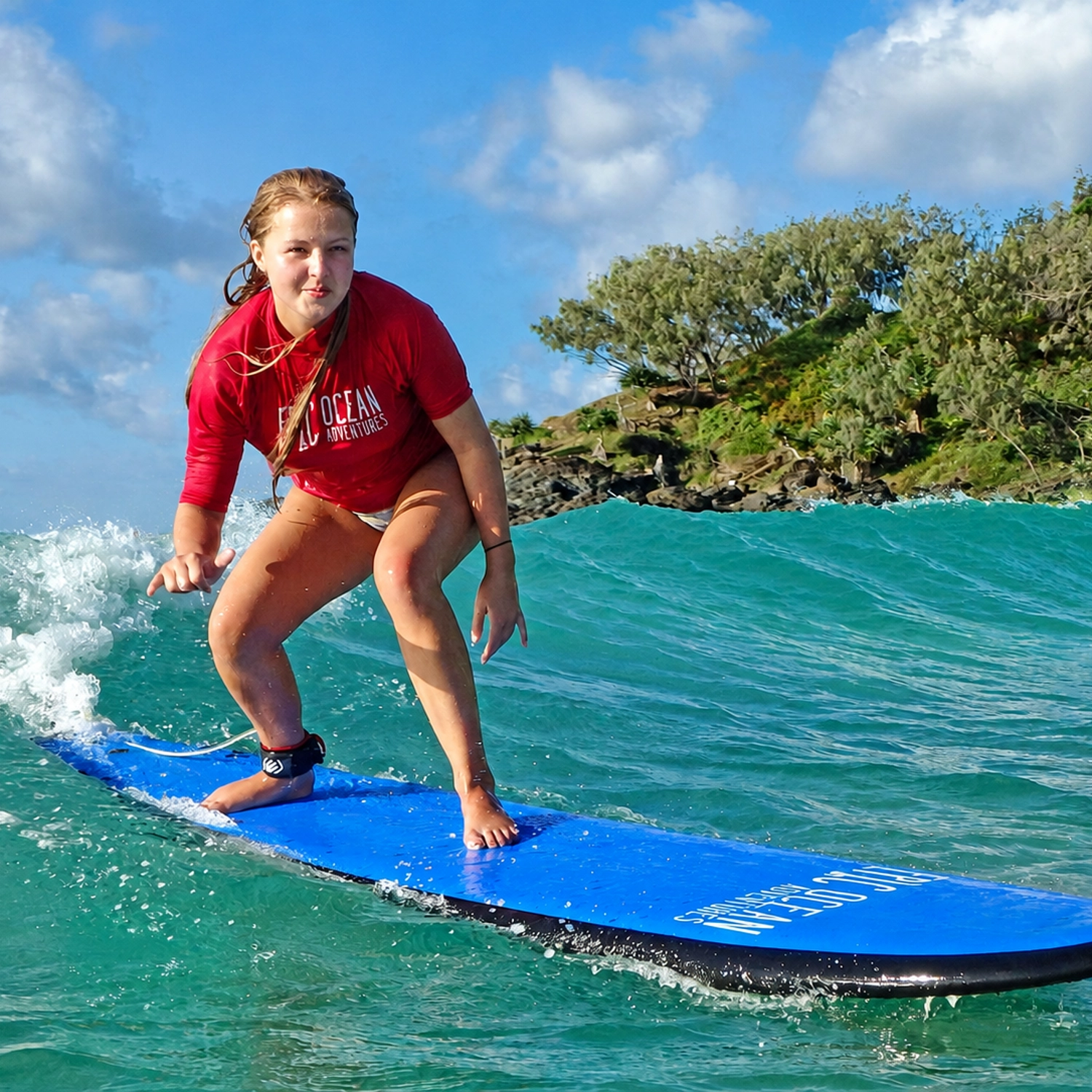 Epic Learn to Surf Lesson Safari — Noosa to Double Island Point 2