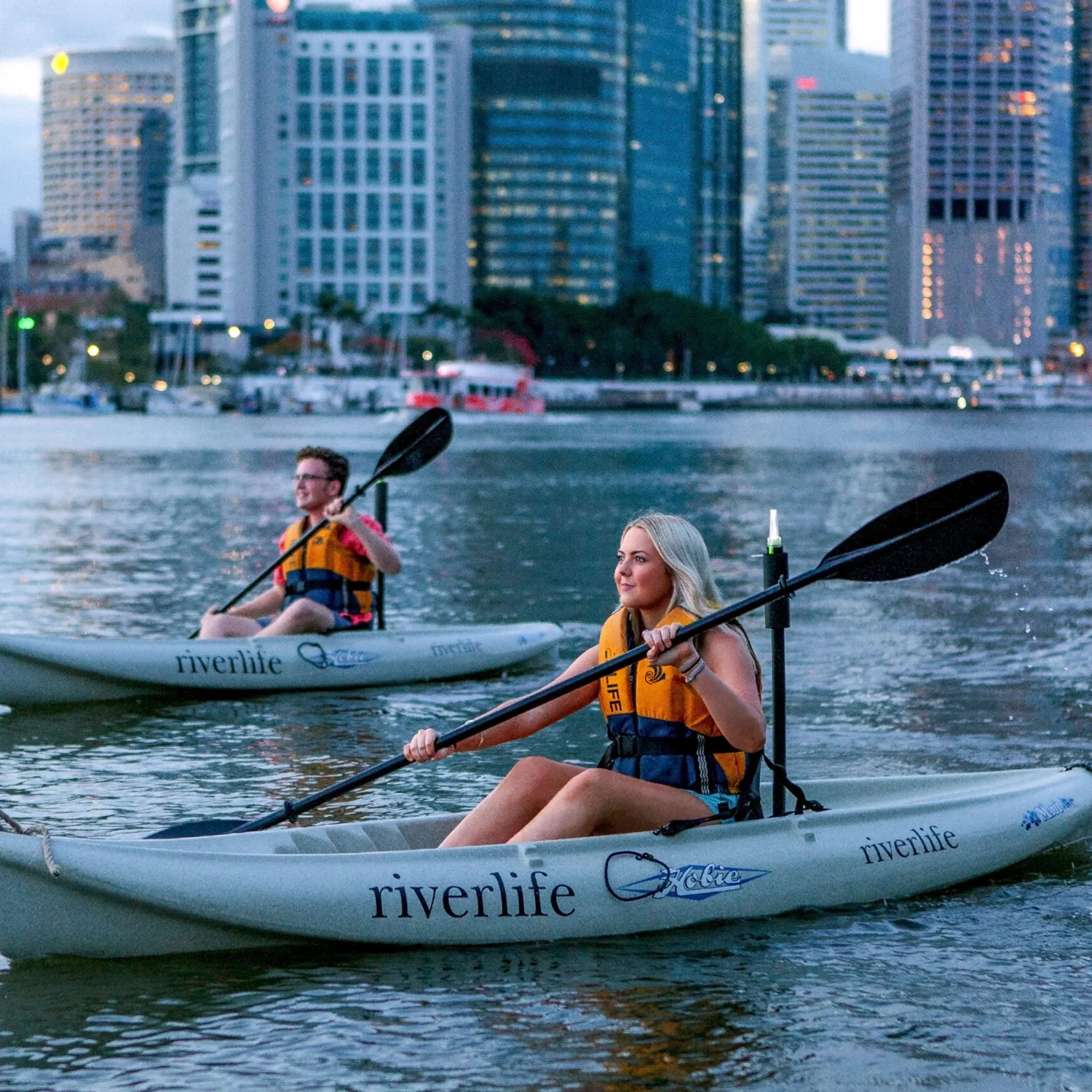 Twilight Kayak Tour of the Brisbane River 5