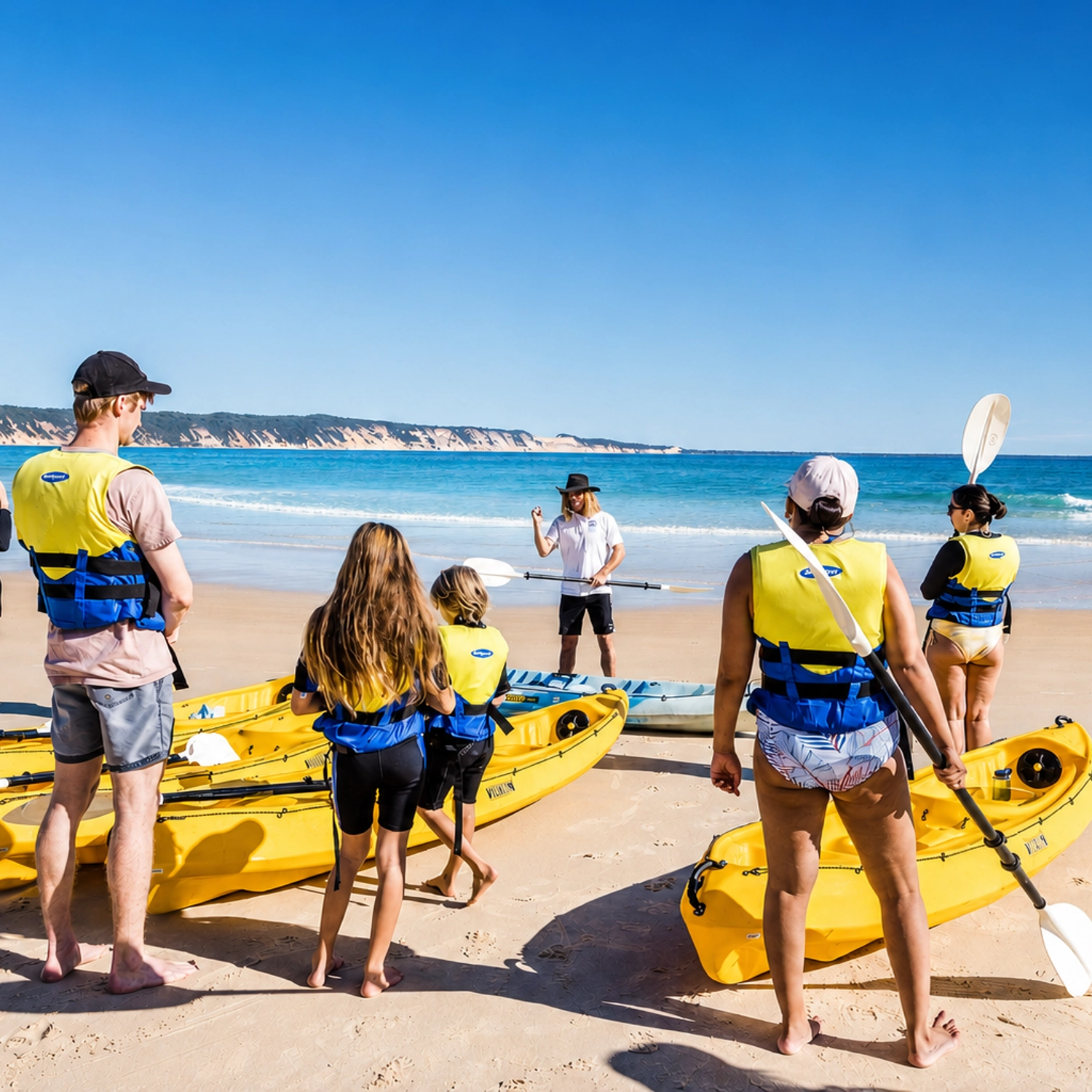 Noosa: Epic Dolphin Ocean Kayak Tour & Beach 4X4 Adventure 9