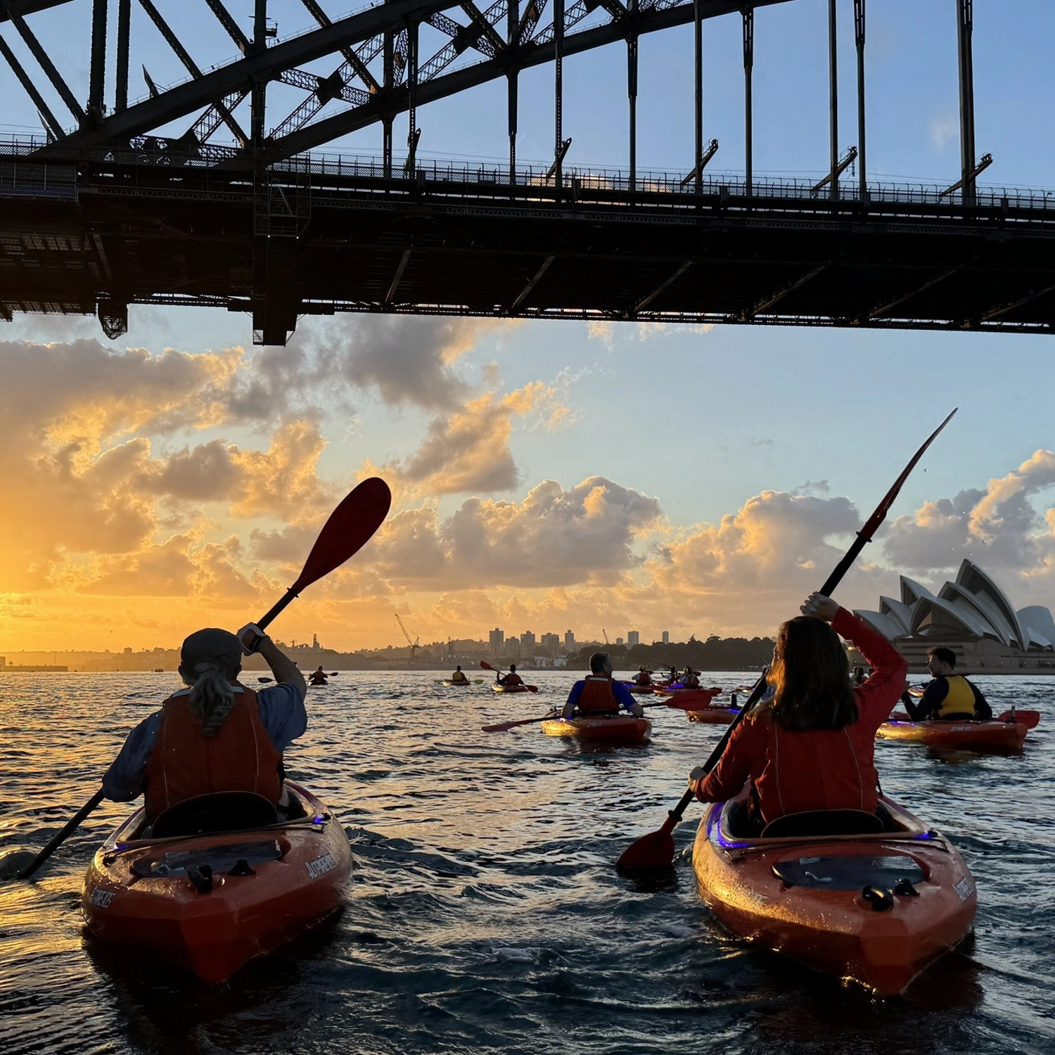 Sunrise Paddle (Double Kayak, Price Includes 2 Customers in 1 Kayak)