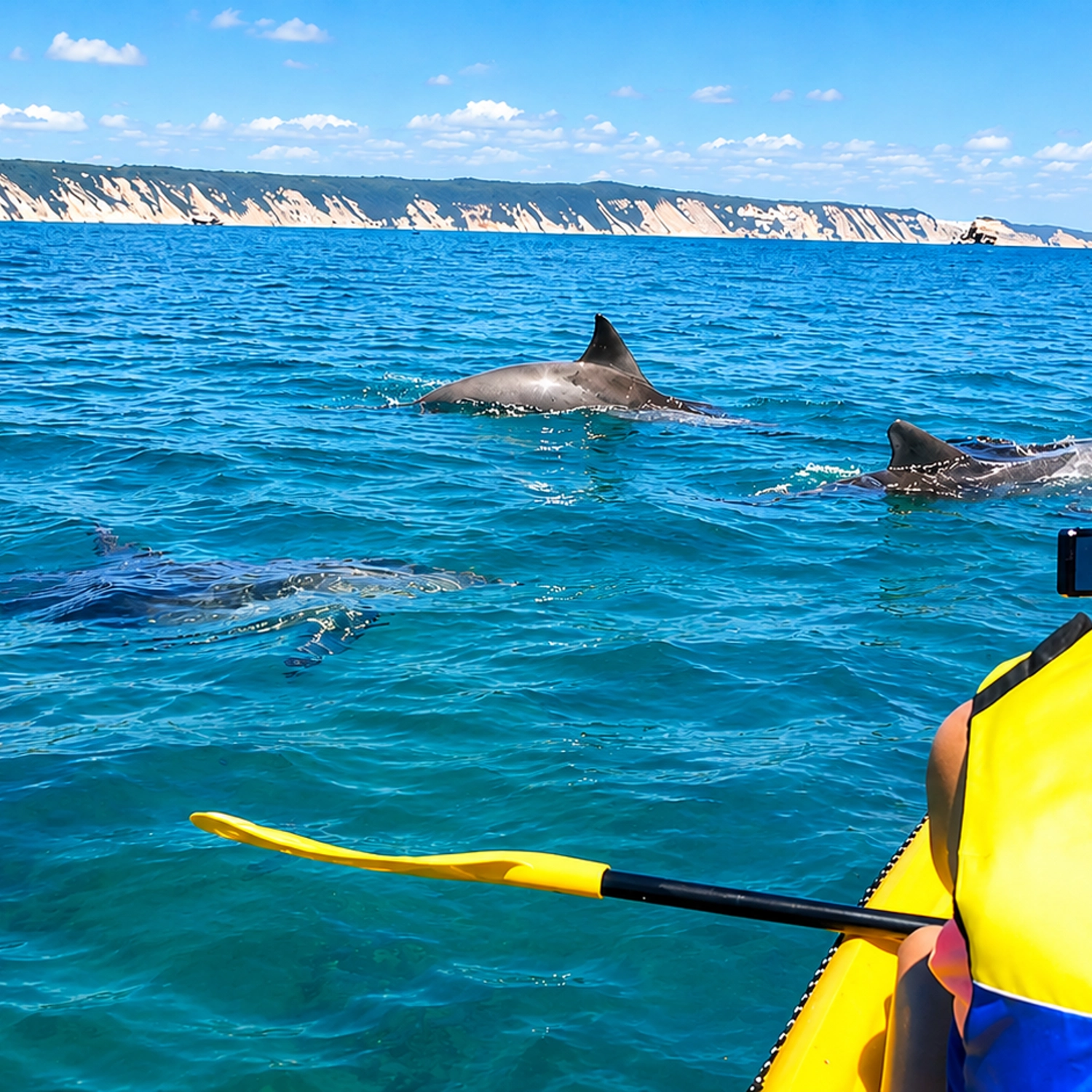 Whale Watching Ocean Kayak + 4x4 Beach Drive Adventure 6