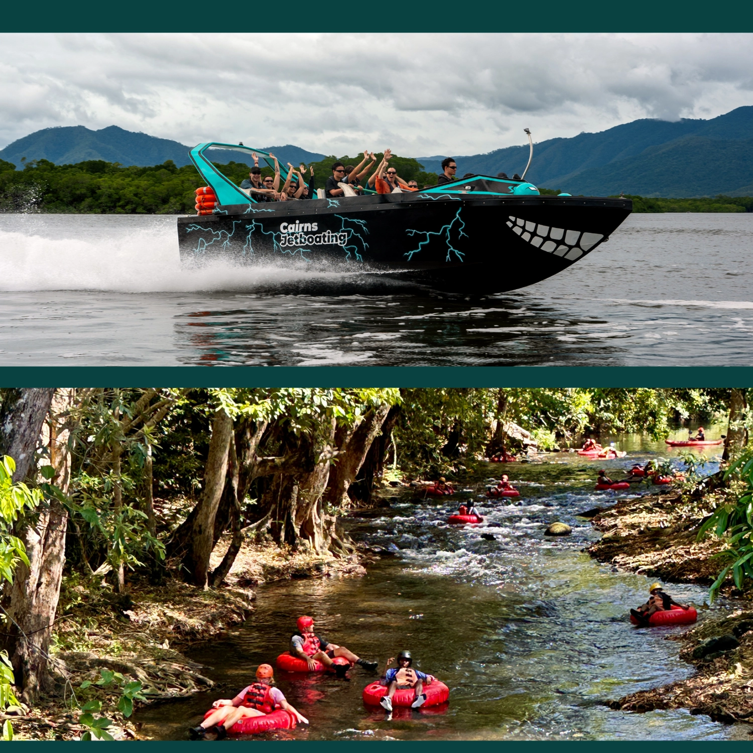 Tube & Turbo (River Tubing & Cairns Jetboat) 4
