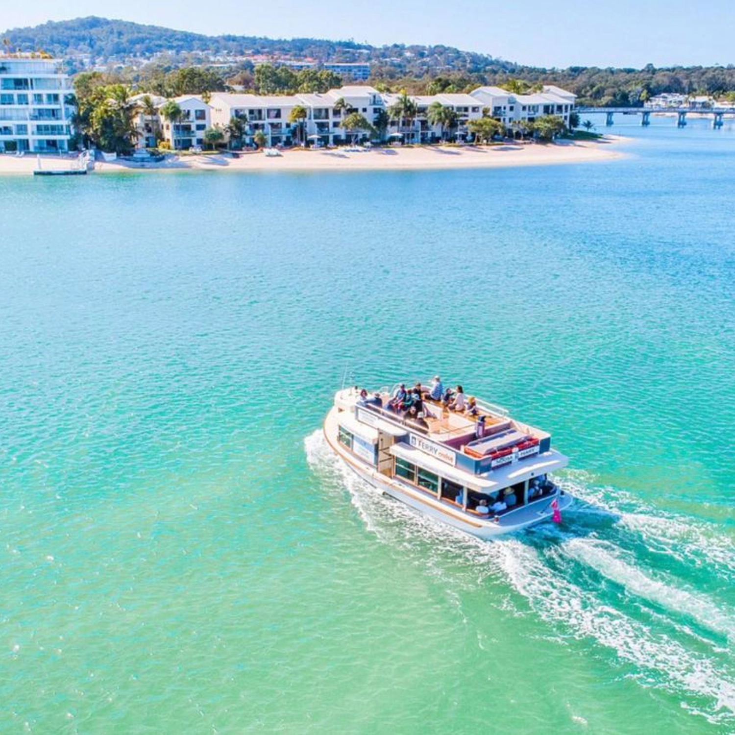 Noosa Sightseeing Adventure - Lookout, RIver Cruise, Bike Ride and Kayak 4
